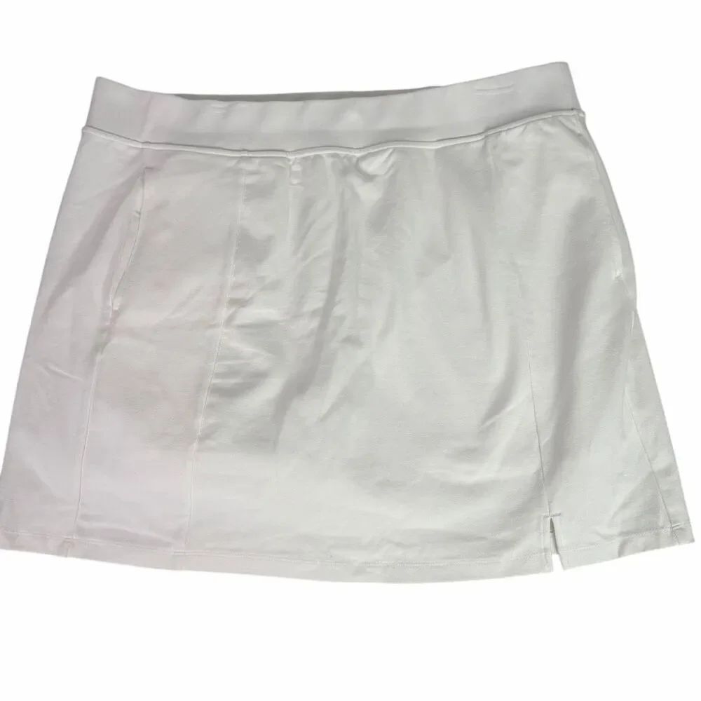 Talbots XL White Skort with Pockets